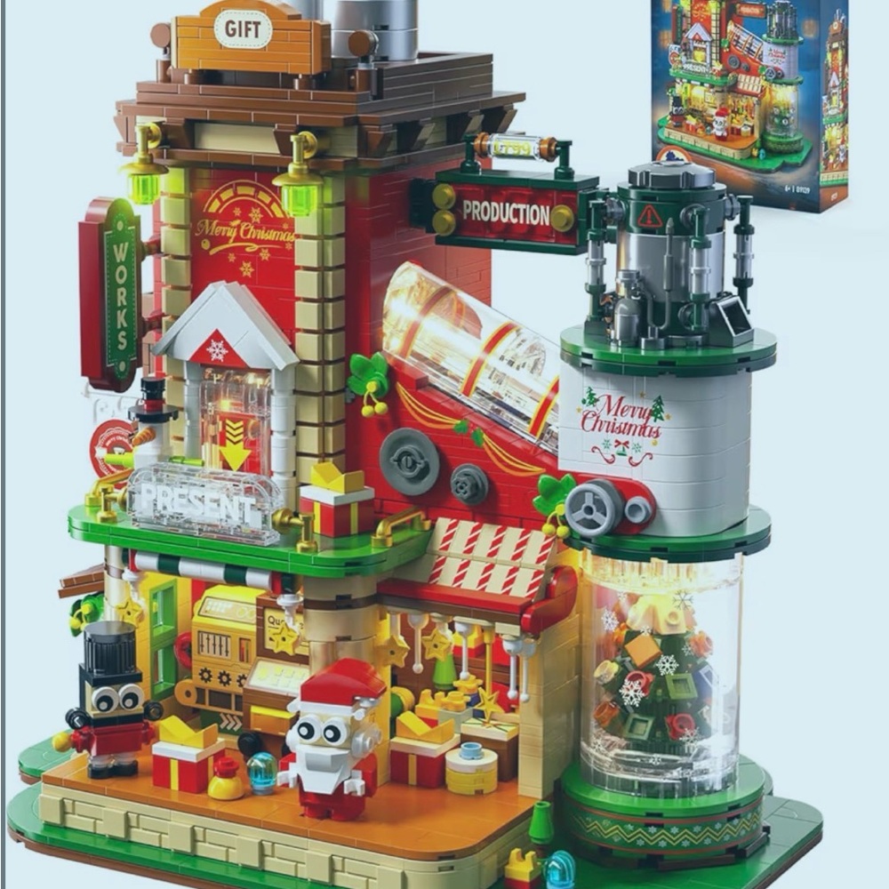 Festive Workshop Building Set